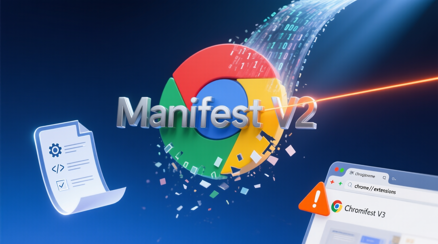 Chrome 120 停用 Manifest V2 迁移清单
